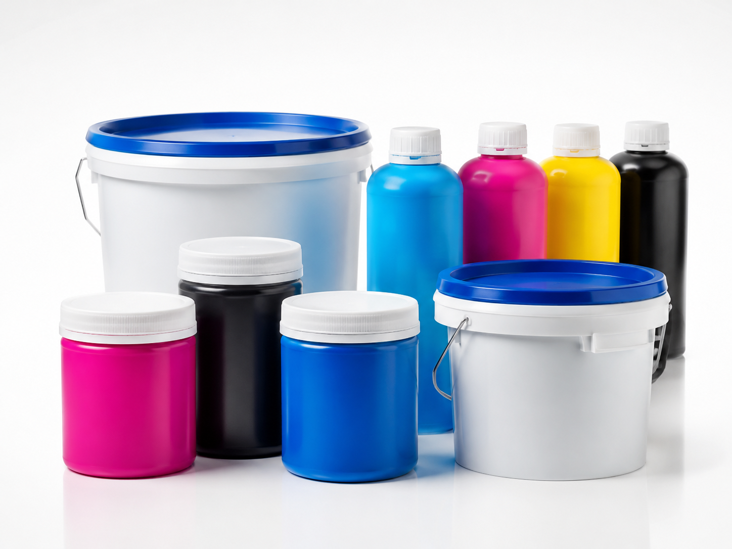 Water-based ink containers