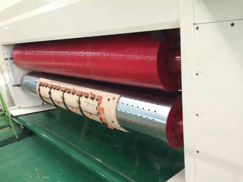 Rotary die installed in production equipment